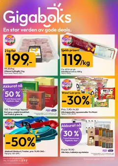 Forhåndsvis Kundeavis fra butikk Gigaboks gyldig fra 19/01/2026