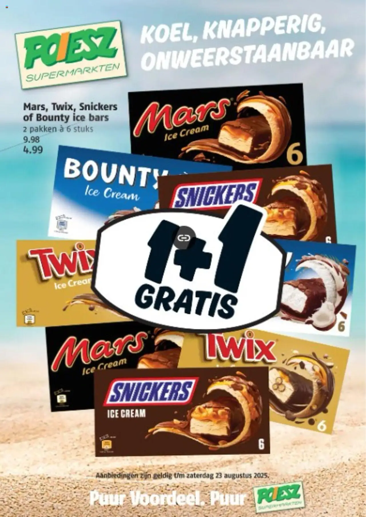 Poiesz shop Weekendacties folder geldig vanaf 21-08-2025 - Paginanummer 1