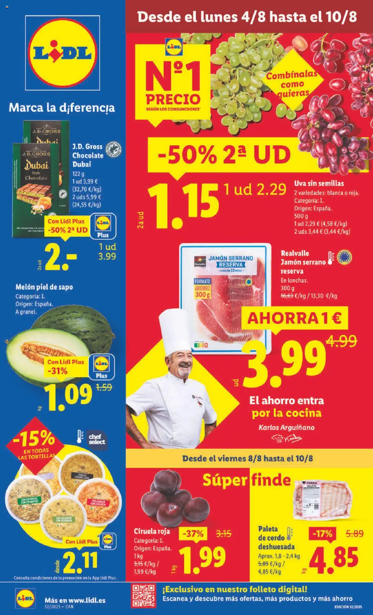 LIDL Islas canarias del 04/08/2025 >> catálogo esta semana