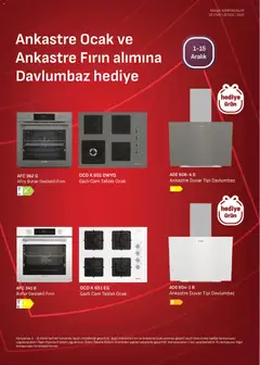 Arçelik Ankastre Kataloğu 01.12.2025 - Broşürünün önizlemesi | Strana: 2