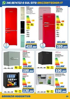 Anteprima dell'opuscolo Volantino Elettrodomestici dal negozio Orizzonte valido da 01/11/2025 | Pagina: 25