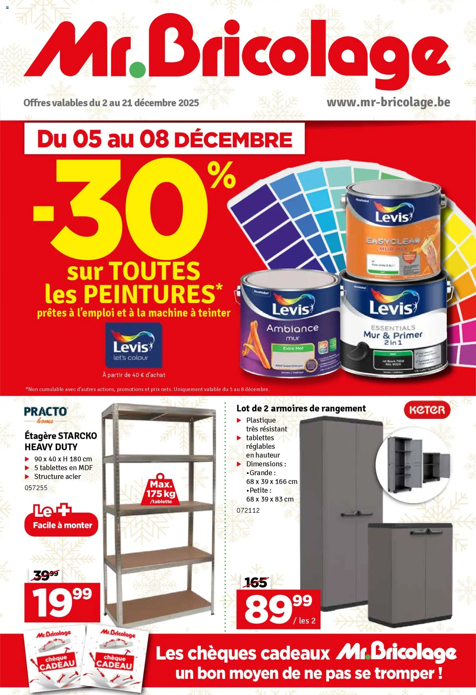 Prévisualisation de Folder / Publicité du magasin Mr Bricolage formulaire valide 02/12/2025