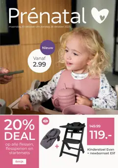 Voorbeeld van Folder van winkel Prénatal geldig vanaf 20-10-2025