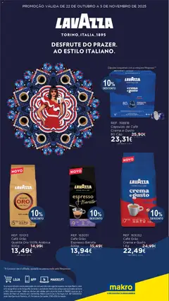 Pré-visualização do folheto da loja Makro válida a partir de 22/10/2025