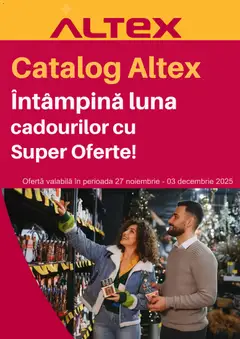 Previzualizarea de cataloage: Altex Catalog nou valabil de la 27.11.2025