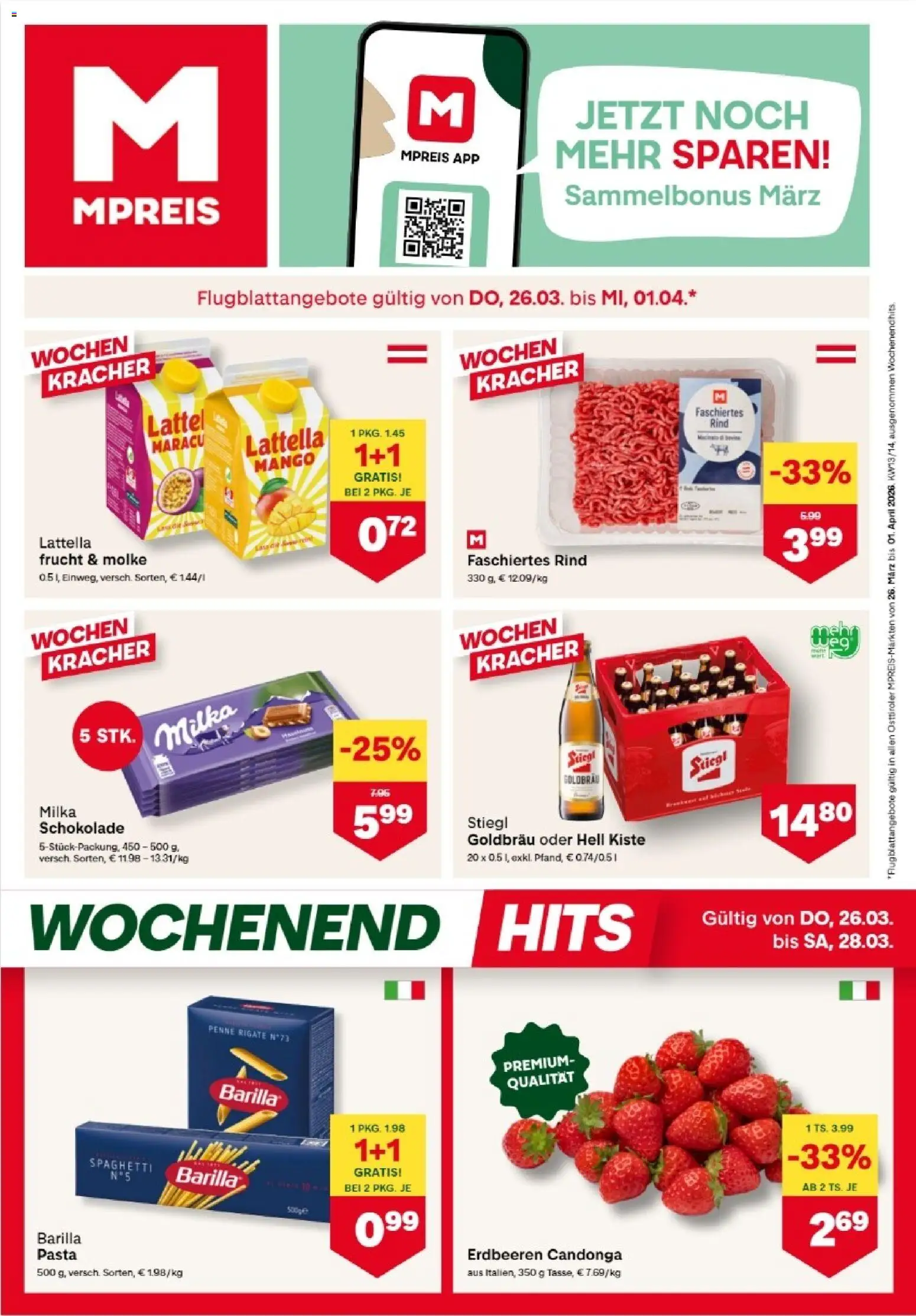 Vorschau der Angebote: MPREIS MPREIS Anras gültig ab 26.03.2026