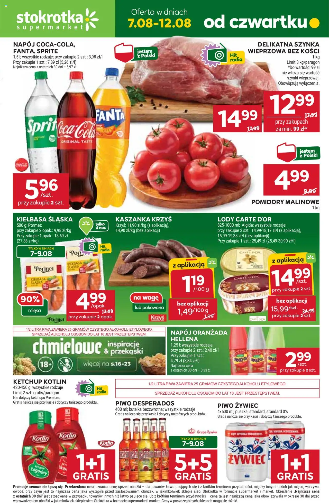 Stokrotka gazetka od czwartku 07.08.2025 >> "Gazetka" - Numer strony 1