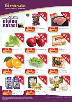 GRUSTE parduotuvės leidinio GRUSTE leidinys - Pigiau nerasi galiojančio nuo 2026.03.21 peržiūra