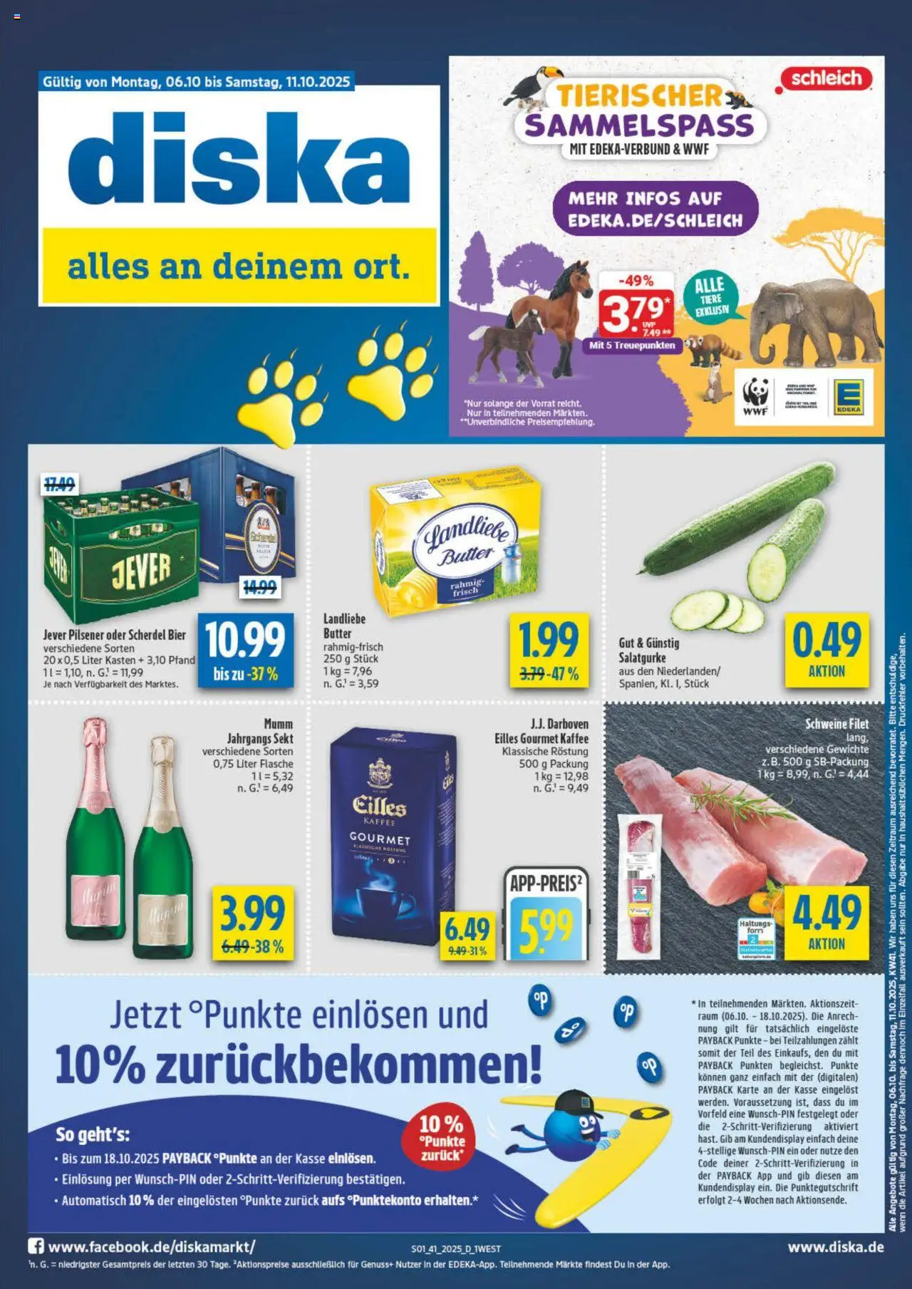 Diska diska Angebote Bayern KW41 (vom 06.10.2025 - 11.10.2025)