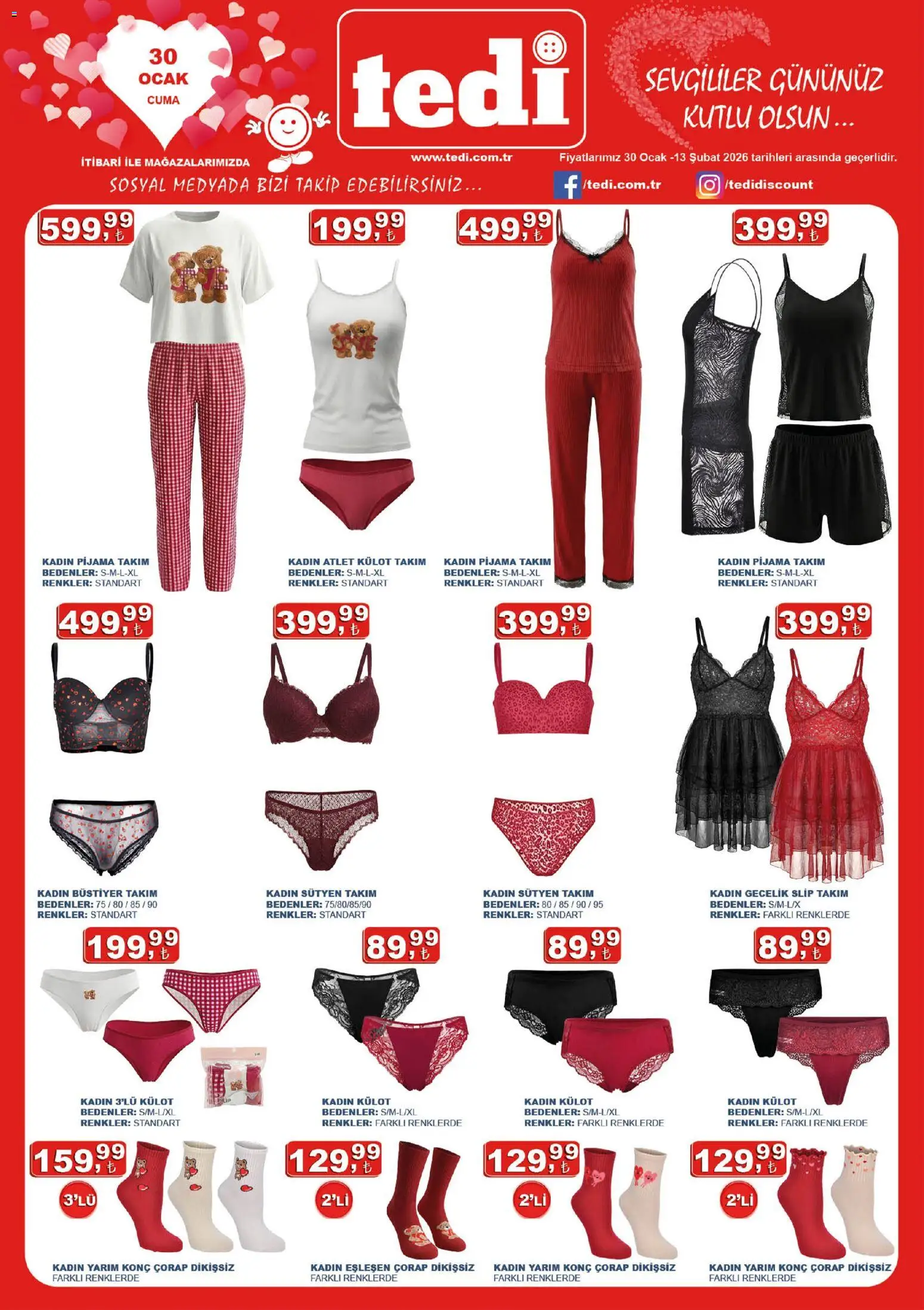 Tedi Katalog 30.01.2026 - Broşürünün önizlemesi