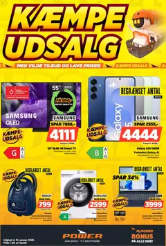 Eksempel på tilbudsavis Tilbudsavis fra butik Power gyldig fra 16/01/2026