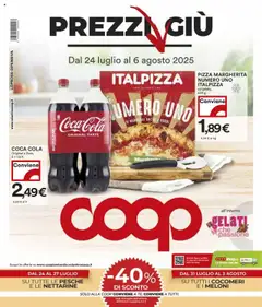 Anteprima dell'opuscolo Attuale volantino dal negozio COOP valido da 24/07/2025