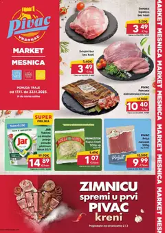 Pregled letka Katalog trgovine Pivac vrijedi od 17.11.2025