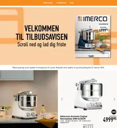 Eksempel på tilbudsavis Digital tilbud fra butik Imerco gyldig fra 23/01/2026