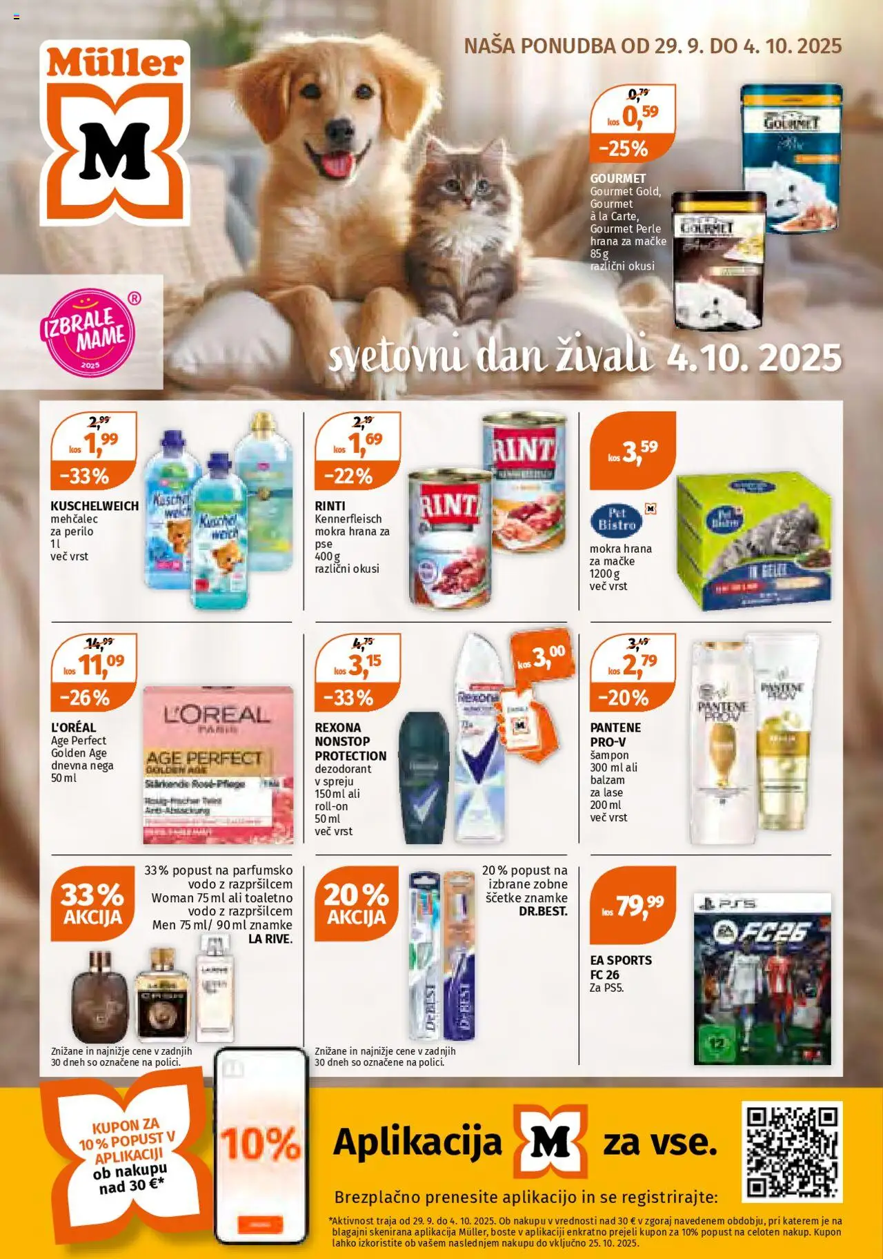 Müller Katalog od 29.09.2025 - aktualna ponudba - stran 1
