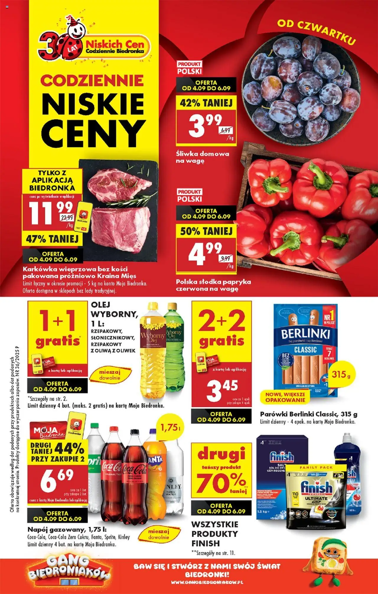 Biedronka gazetka promocyjna 04.09.2025 - "W tym tygodniu" - Numer strony 1