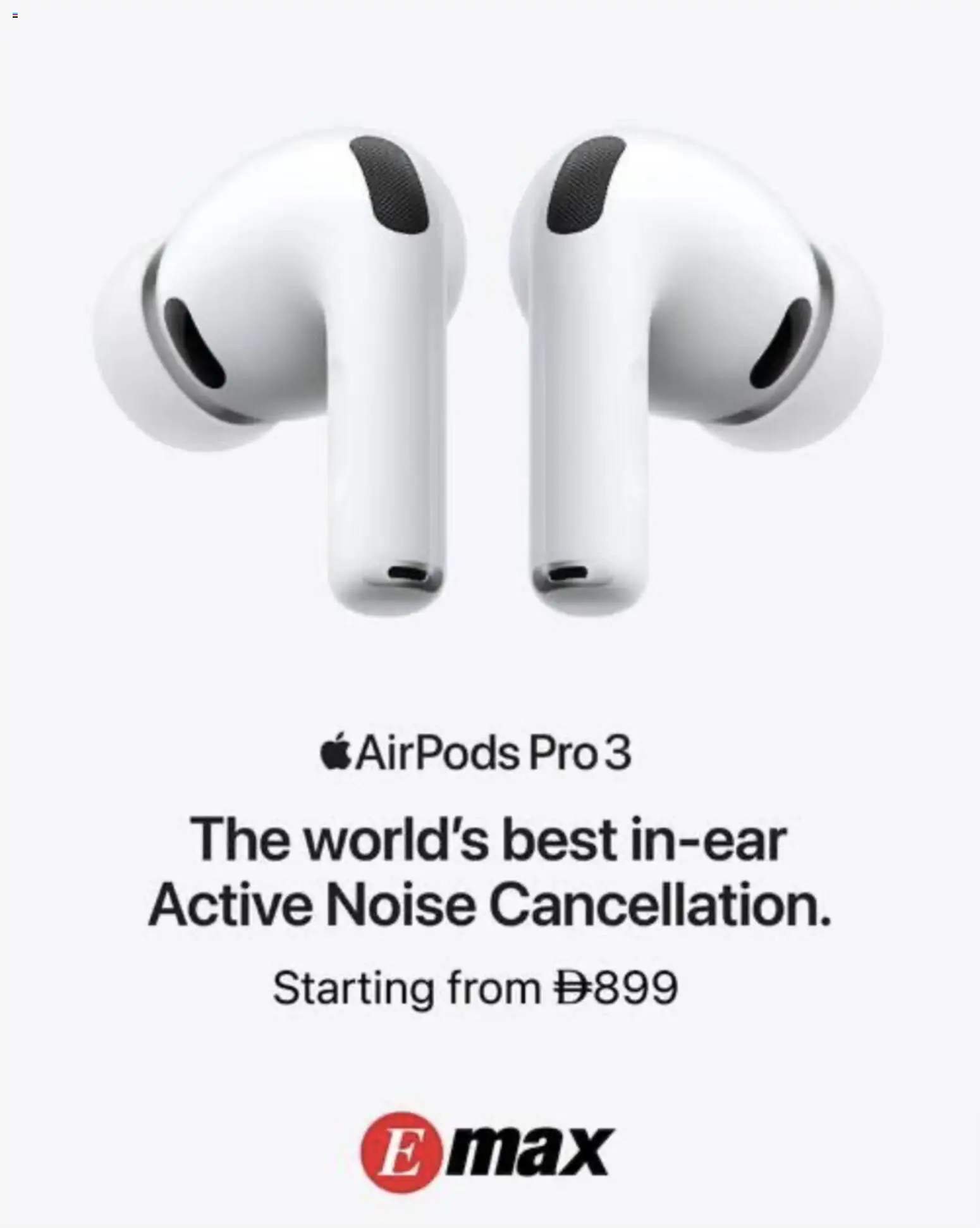 Preview of the catalogue AirPods Pro 3 Sale of store Emax valid from 3 Feb, 2026