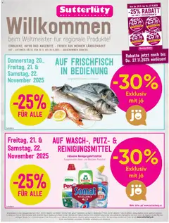 Vorschau der Angebote: Sutterlüty Flugblatt gültig ab 20.11.2025