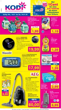 Vorschau von dem Prospekt des Geschäftes KODi, gültig ab dem 19.01.2026