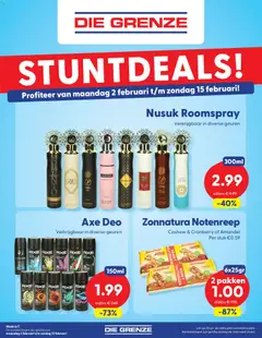 Voorbeeld van Folder week 06/07 van winkel Die Grenze geldig vanaf 02-02-2026