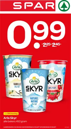 Voorbeeld van Spar folder van winkel Spar geldig vanaf 12-03-2026