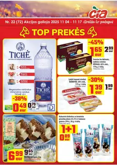ČIA MARKET parduotuvės leidinio Leidinys galiojančio nuo 2025.11.04 peržiūra