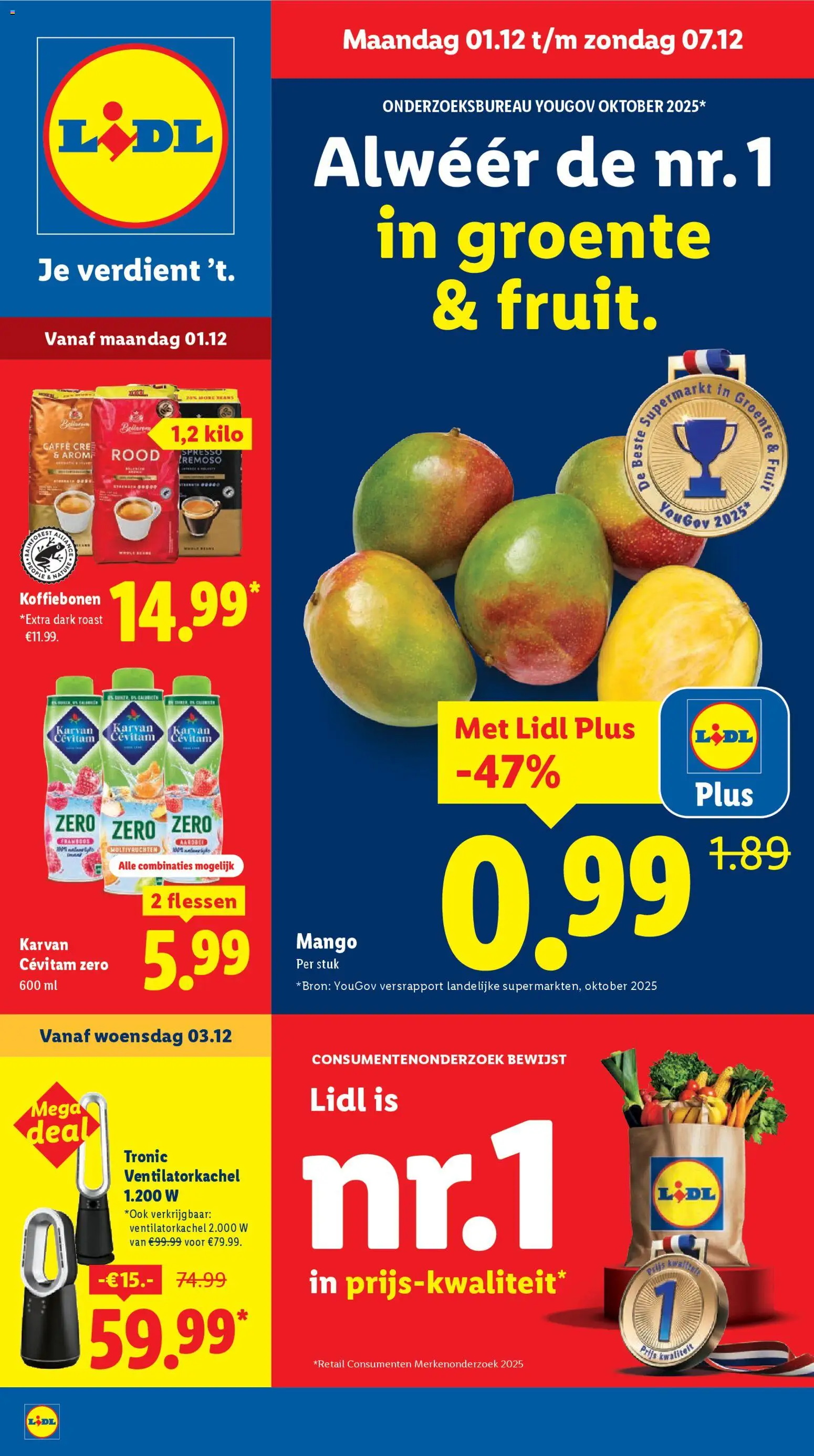 Voorbeeld van Folder week 49 van winkel Lidl geldig vanaf 01-12-2025
