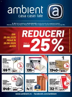 Previzualizarea de cataloage: Ambient Catalog nou valabil de la 20.08.2025