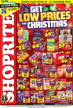 Preview of Shoprite flyer valid from 19/12/2025
