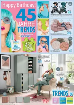 Vorschau von dem Prospekt des Geschäftes Trends, gültig ab dem 20.09.2025