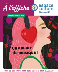 Prévisualisation de E.Leclerc À l'affiche du magasin E.Leclerc formulaire valide 10/03/2026