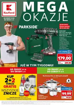 Pogląd gazetki "Mega okazje" ze sklepu Kaufland ważnej od 29.10.2025