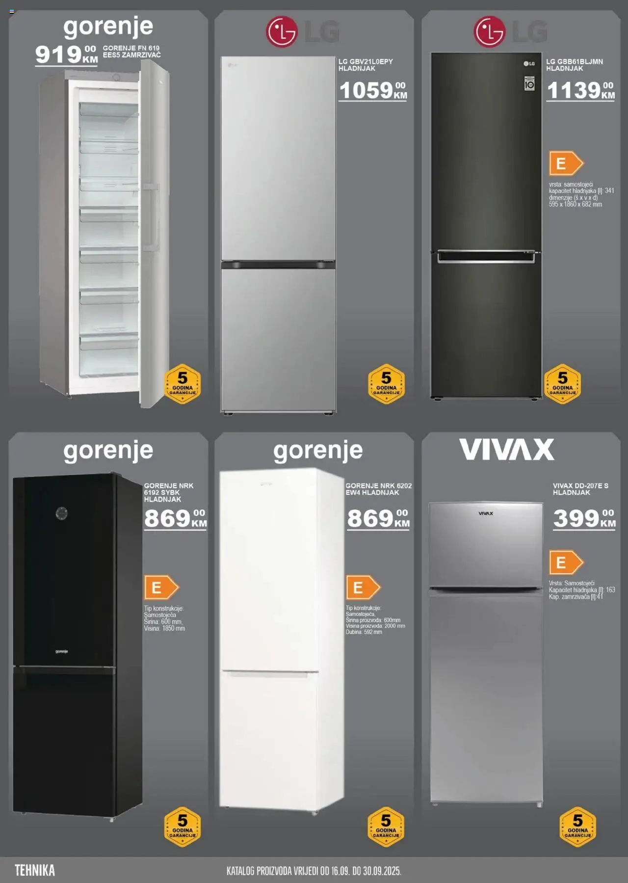 Pregled letka Katalog trgovine Prodex vrijedi od 2025.09.16