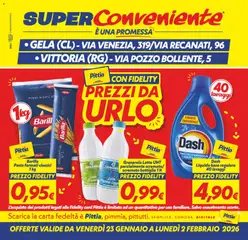 Anteprima dell'opuscolo Volantino Gela/Vittoria dal negozio SuperConveniente valido da 23/01/2026