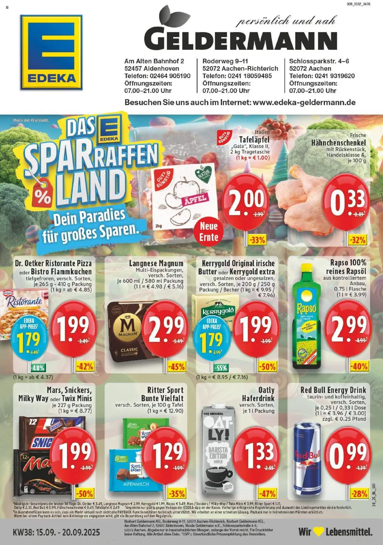 EDEKA Prospekt ab 14.09.2025 - Prospekt Aachen Online