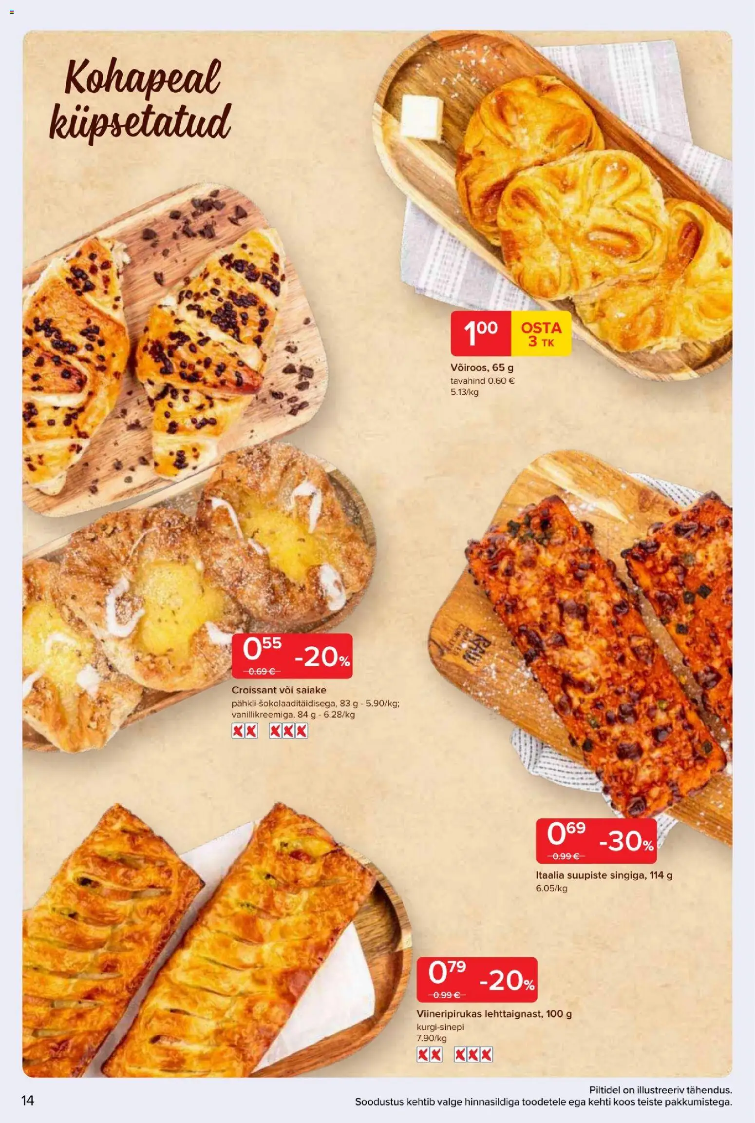 Maxima kliendilehe eelvaade alates 2026.01.06