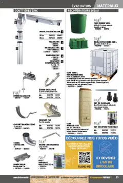 Prévisualisation de Catalogue du magasin Brico Cash formulaire valide 04/04/2025 | Page: 23