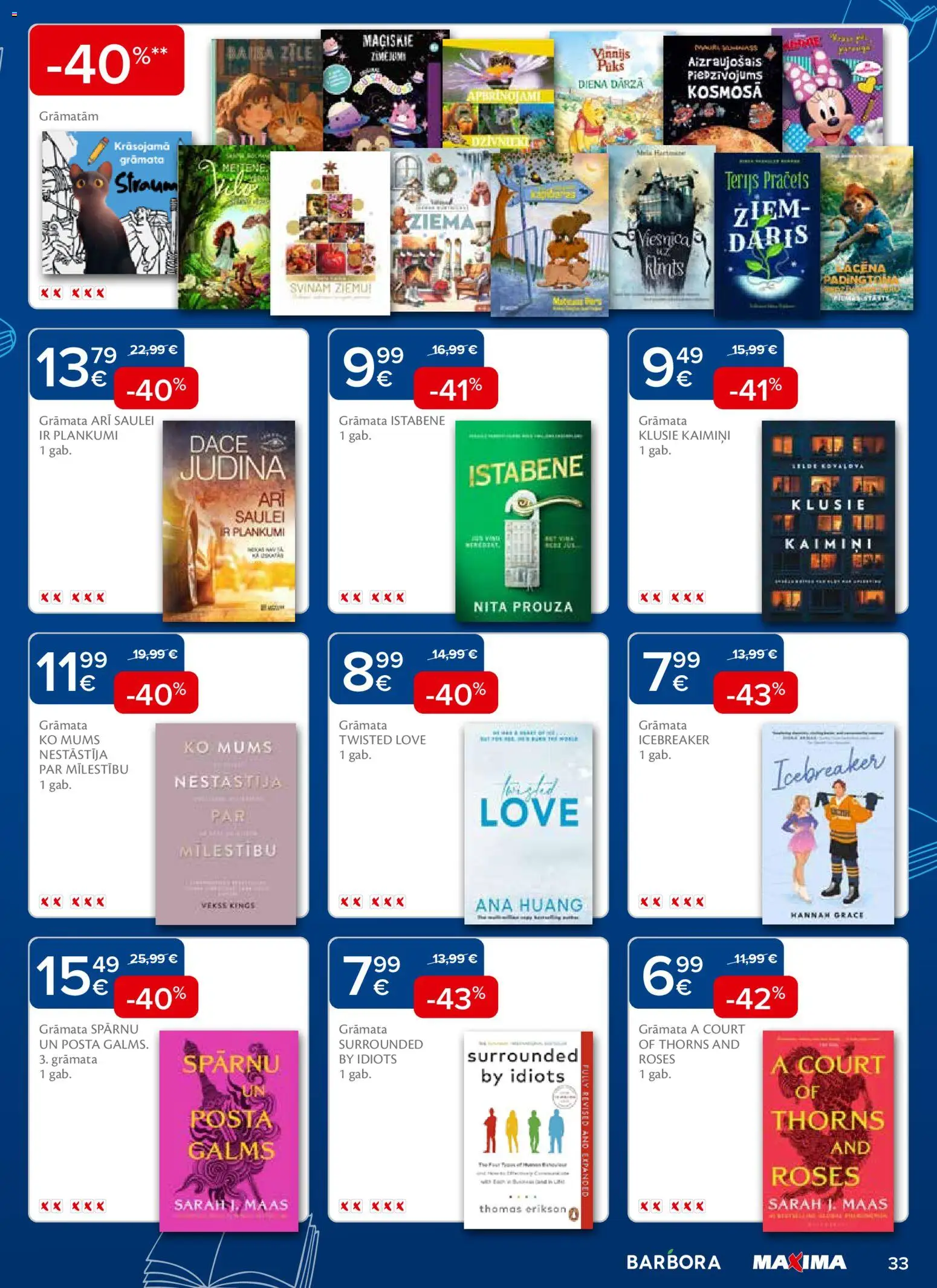 Skatīt Maxima akciju bukletu, derīgs no 2025.12.09