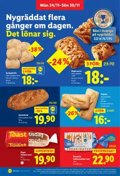 Förhandsgranska reklamblad Black Friday från butik Lidl gäller från 24/11/2025 | Sida : 4