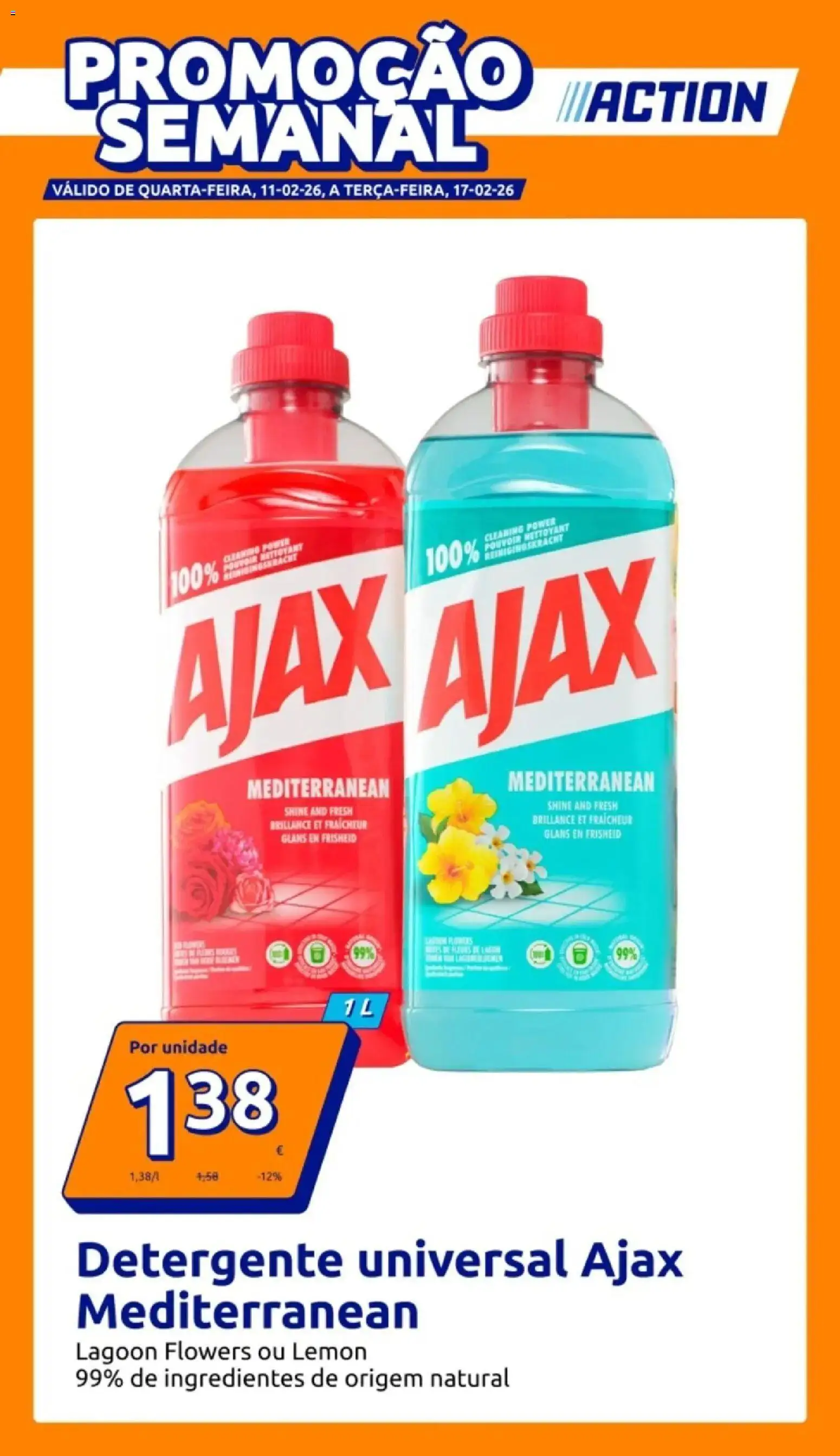 Pré-visualização do folheto da loja Action válida a partir de 11/02/2026