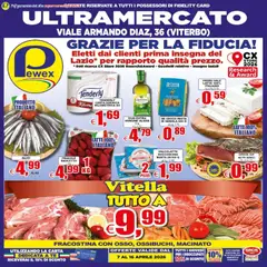 Anteprima dell'opuscolo Pewex volantino Viterbo dal negozio Pewex valido da 07/04/2026