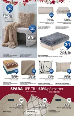 Förhandsgranska reklamblad Aktuella reklamblad JYSK från butik JYSK gäller från 03/11/2025 | Sida : 11