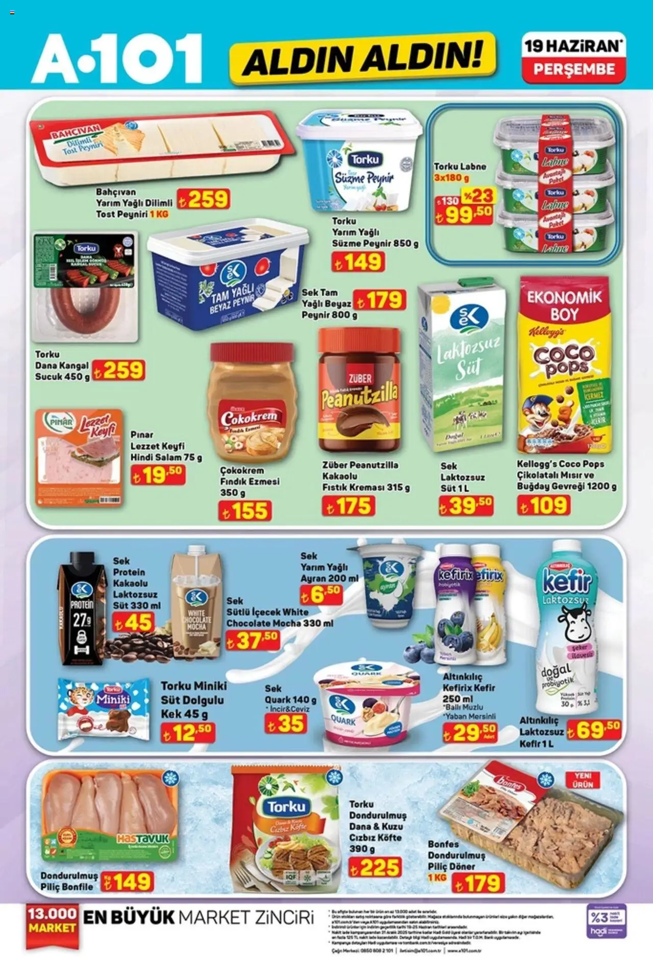 A101 Katalog Aldın Aldın (19 Haziran 2025) - Broşür bu hafta - Sayfa numarası 1