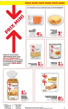 Prévisualisation de Catalogue du magasin U Express formulaire valide 18/11/2025 | Page: 9