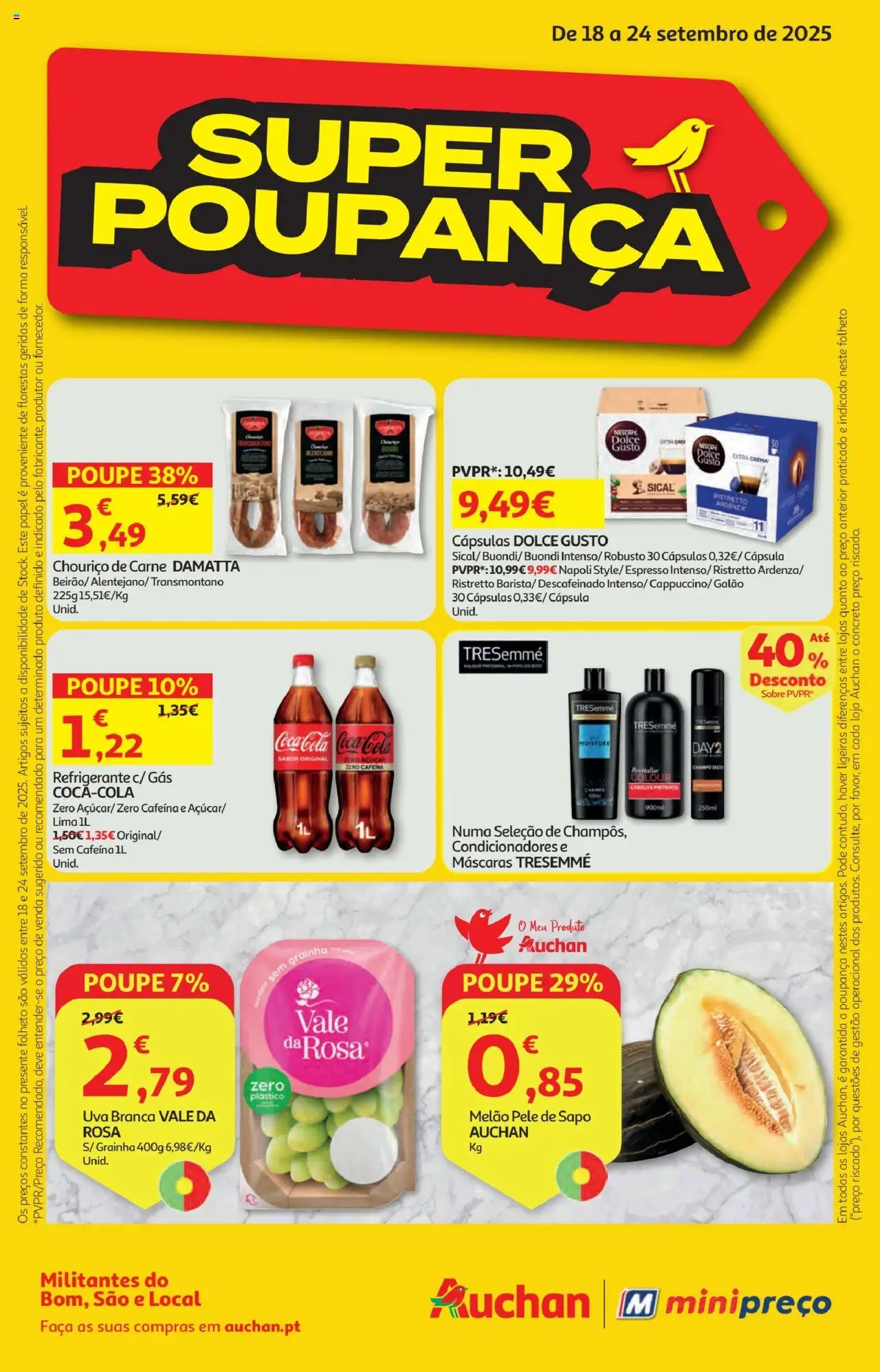 Minipreço Folheto de 18/09/2025 - catálogo esta semana - página 1