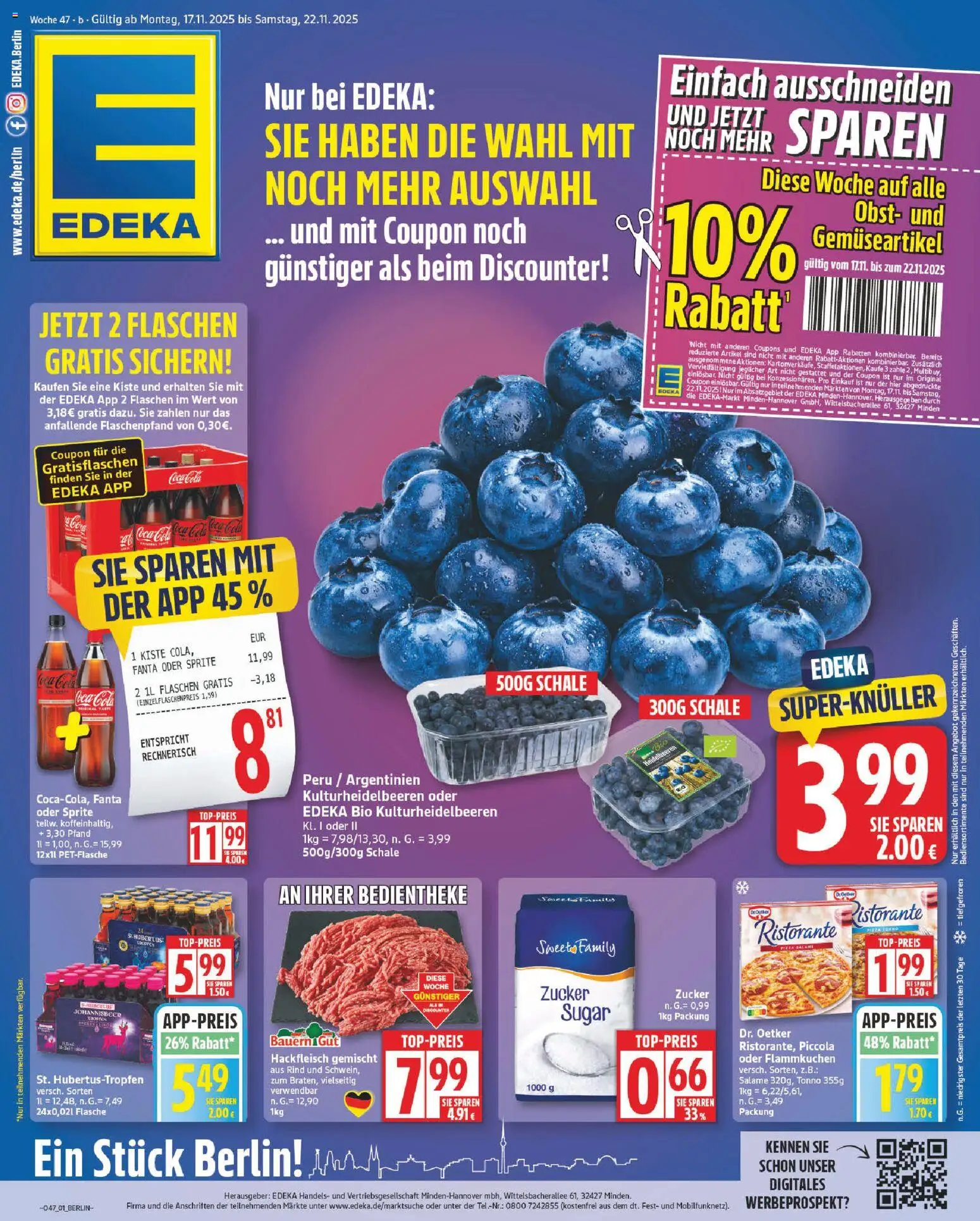 Vorschau von dem Prospekt des Geschäftes Edeka, gültig ab dem 17.11.2025