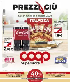 Anteprima dell'opuscolo Volantino Superstore - Alessandria dal negozio COOP valido da 24/07/2025