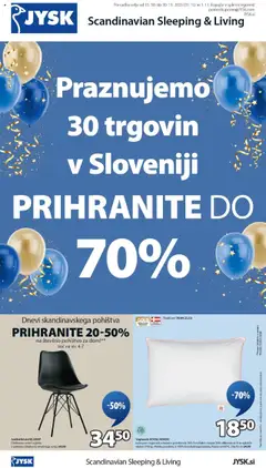 Predogled kataloga iz trgovine JYSK veljaven od 15.10.2025