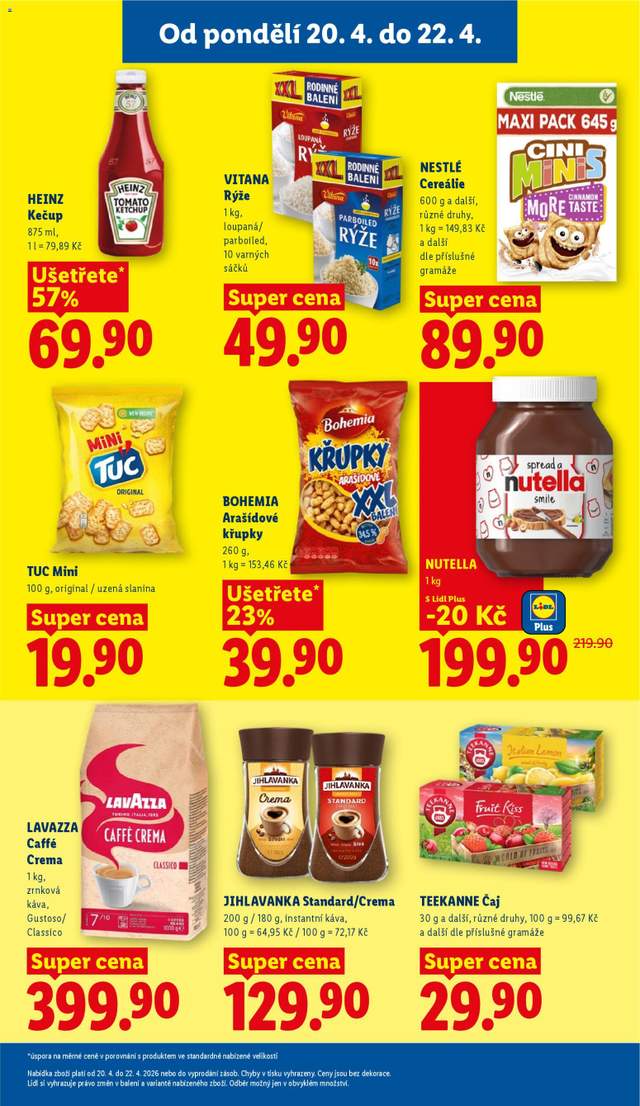 Nový Lidl leták od 20.04.