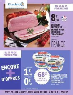 Prévisualisation de Prospectus du magasin E.Leclerc formulaire valide 17/02/2026